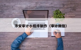 赵县淳安审计小程序制作（审计微信）